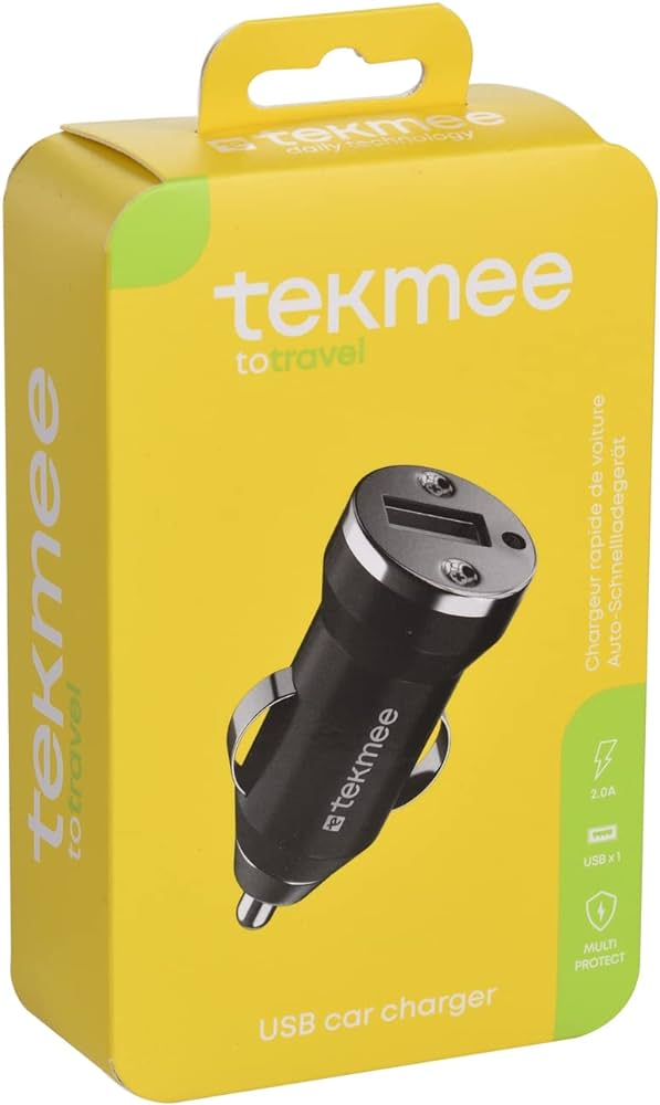 Sigarettenaansteker lader 1A USB auto lader