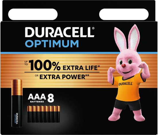 Duracell Optimum AAA x8