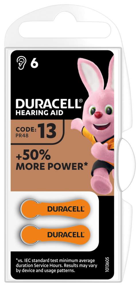 Duracell Piles auditives 13