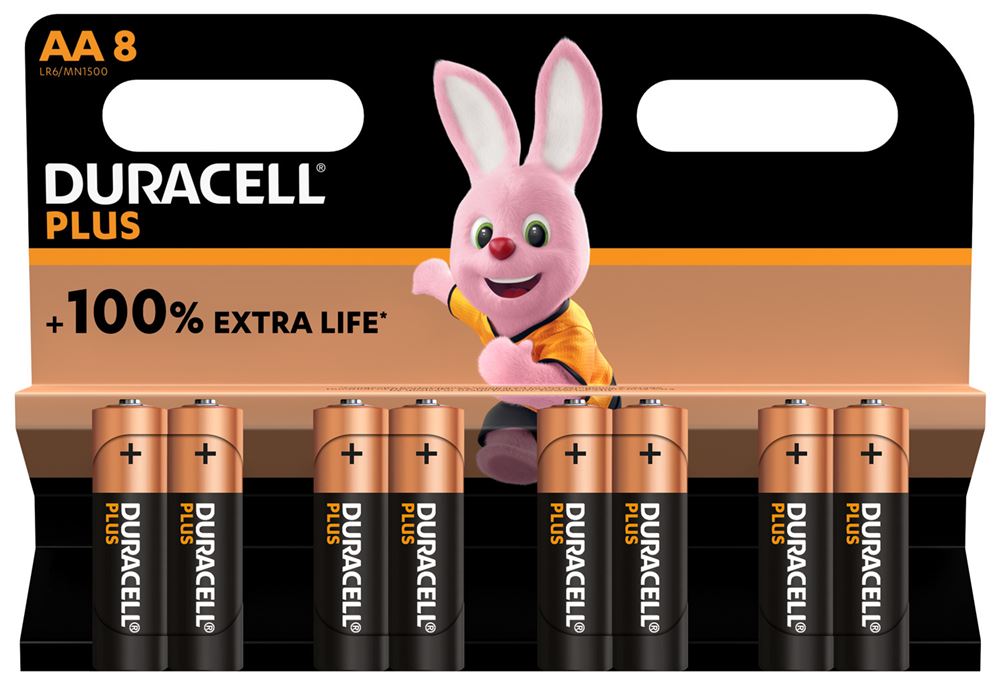 Duracell Plus AA (pack8)