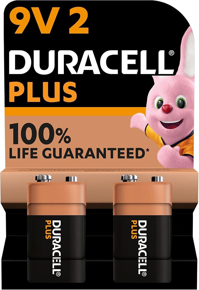 Duracell Plus 9v (lot de 2)