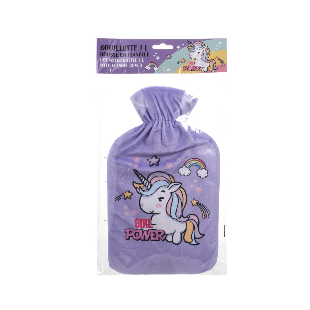 Bouillotte licorne UNI Girls Power FL Hot Waters bottle