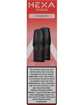 HEXA SIRA PODS STRAWBERRY 18MG