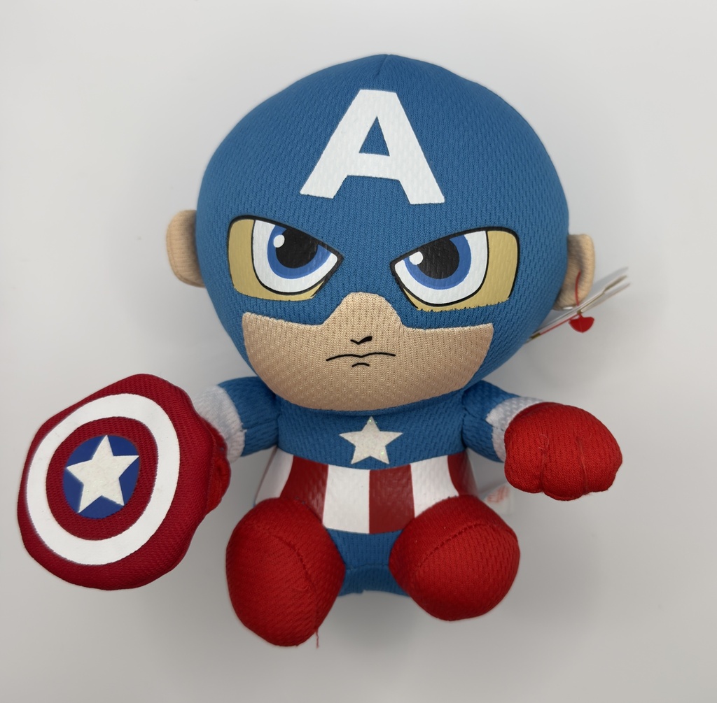 Marvel - Knuffel TY Captain America 14cm