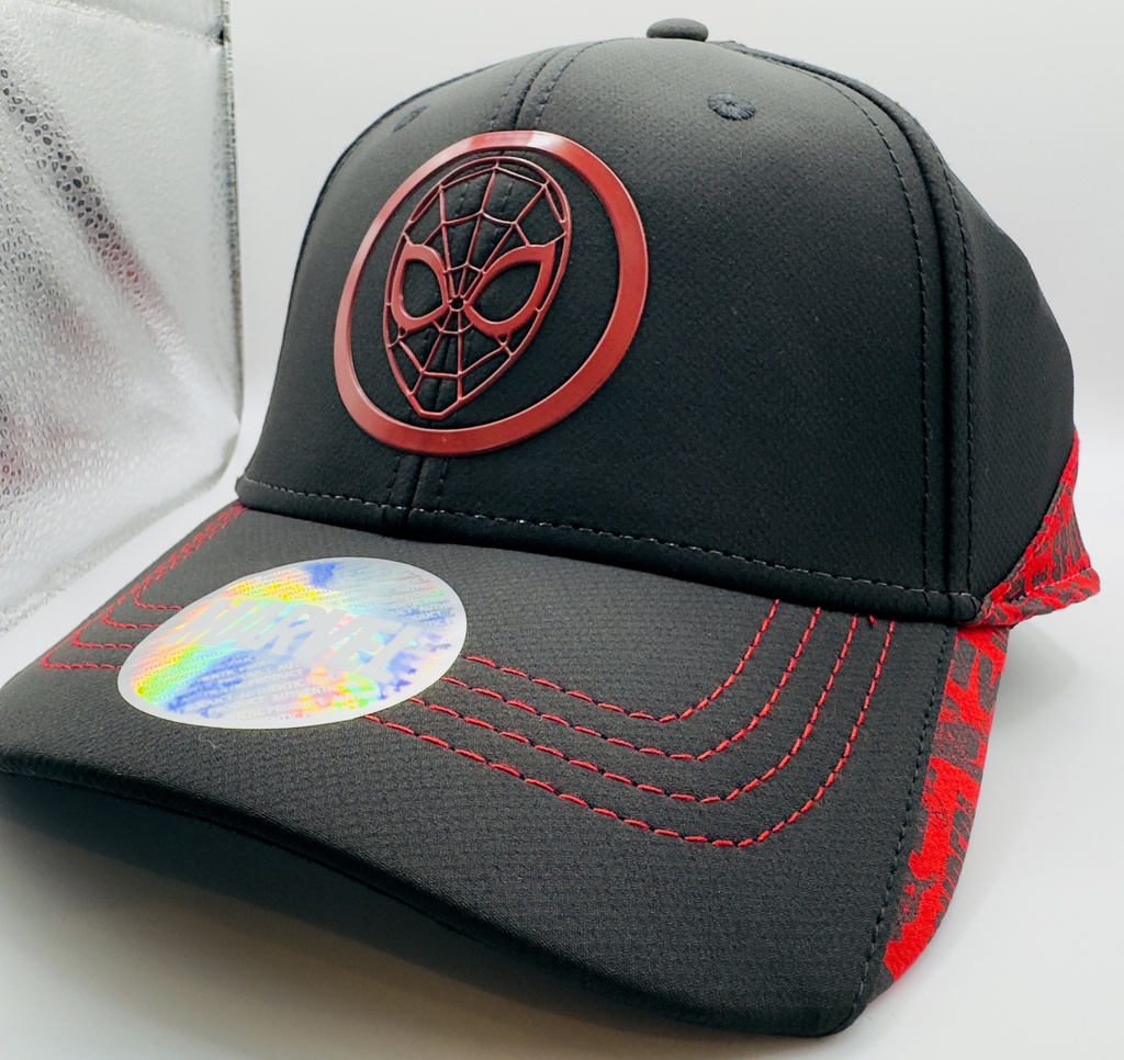 Marvel - Casquette Spider Man full black