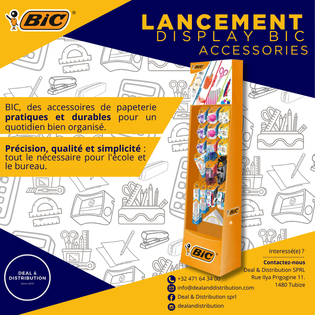 Display BIC Accessories small bts