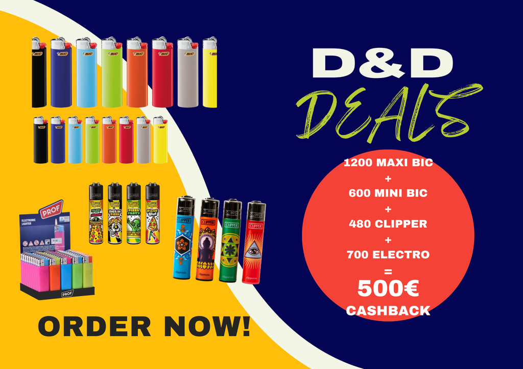 Pack Aanstekers MIX BCMM 500