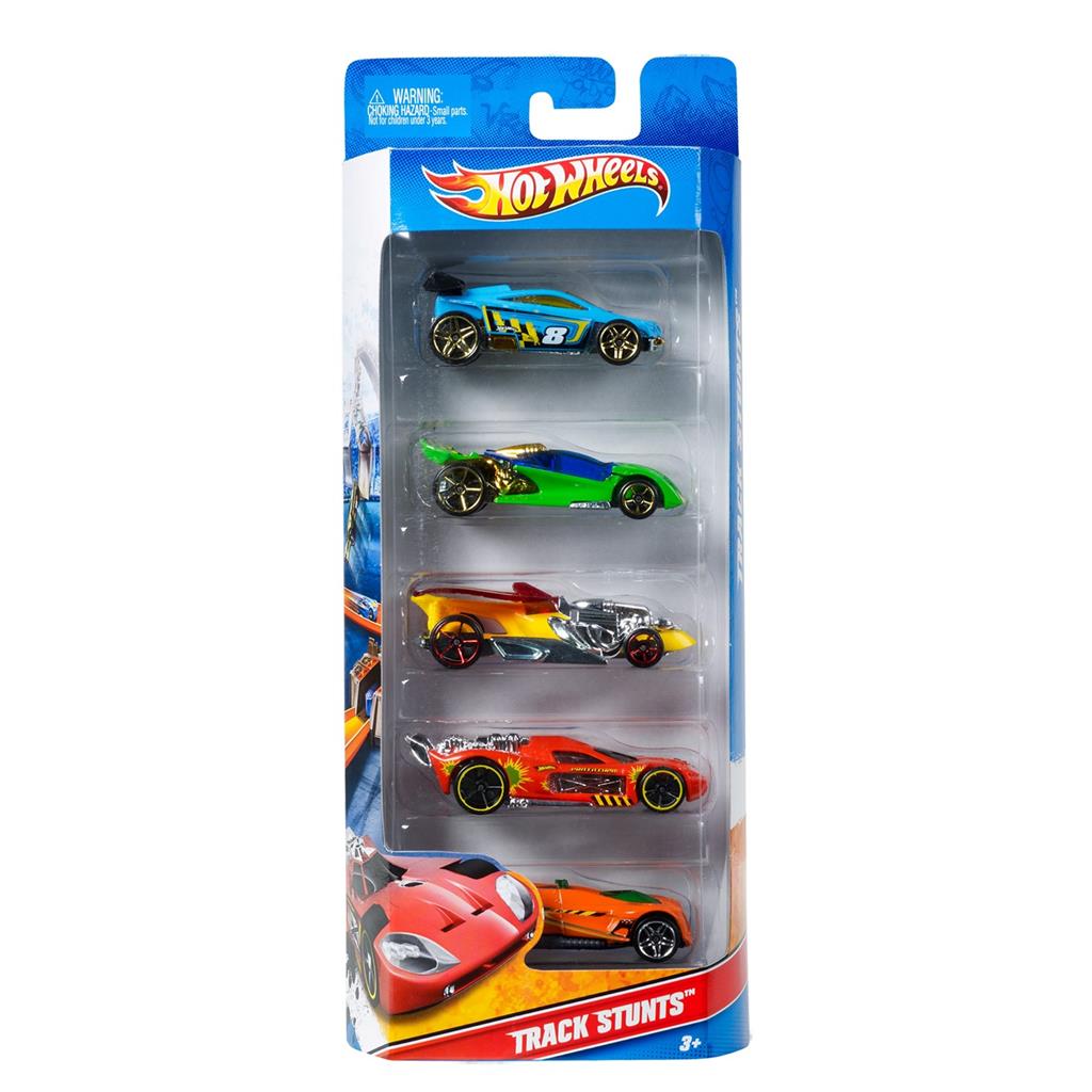 COF 5 VOITURES HOTWHEELS