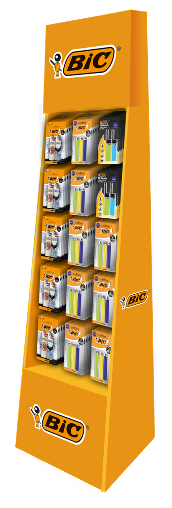 DISPLAY FT BIC BLISTER J26 MAXI/EZ REACH/J26 GOT