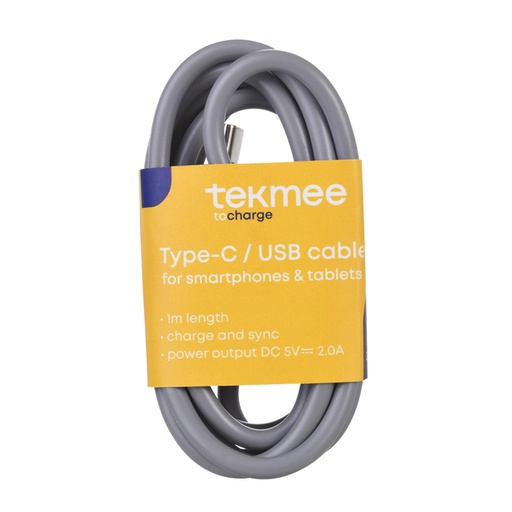 [Tekmee40448368] Câble 1m USB vers TYPE-C
