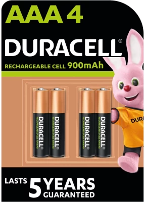 [DURACELLAAA900] Duracell AAA 4 / 900mAh Ultra Nimh