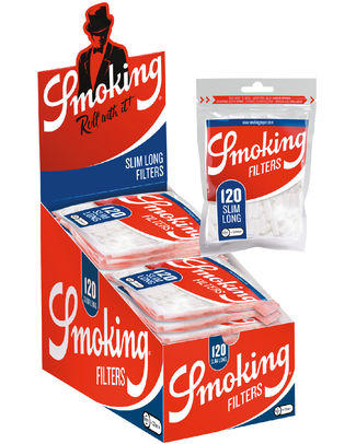[74787 Smoking014] SmokingClassic Slim Filters 30 zakken (6mm)