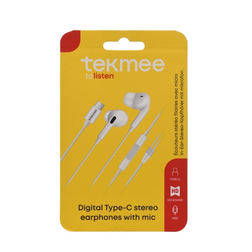 [POL40430163] Stereo Type-C Earphones