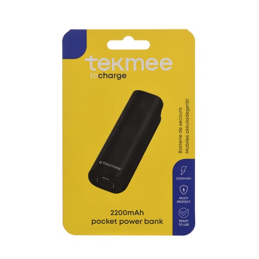[Tekmee41447966] MULTICHARGE POWERBANK2200MAH