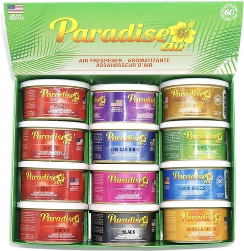 [Airpure] Paradise Air Display de 12 parfums