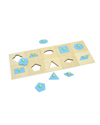 [Monte173043] MONTESSORI MINI-PUZZLE J'APPRENDS LES FORMES