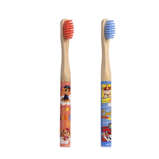 [TC40509285] Brosse à dents en bamboo Paw Patrol set of 2 tooth brush