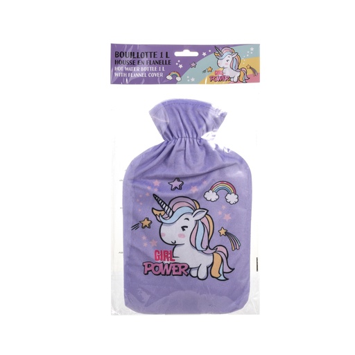 [POL40509572] Bouillotte licorne UNI Girls Power FL Hot Waters bottle