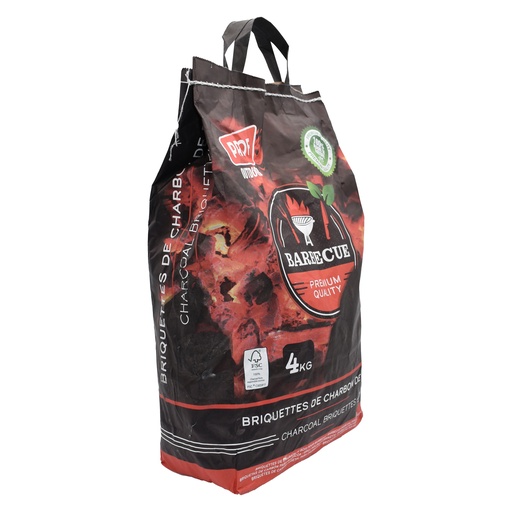 [prof40807022] PROF Charbon de bois Briquettes BBQ x4kg