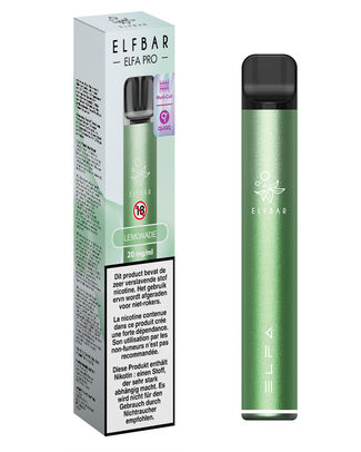 [70509] ELFA KIT DEVICE TWILIGHT GREEN + POD LEMONADE 20MG pvc8