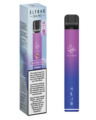 [70511] ELFA KIT DEVICE AURORA PURPLE + POD WATERMELON 20MG pvc8