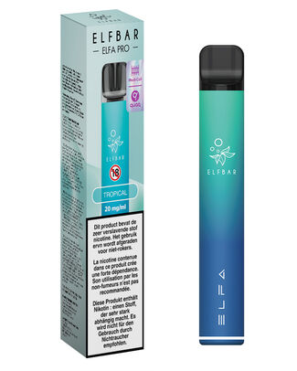[70512] ELFA KIT DEVICE AURORA BLUE+POD TROPICAL 20MG pvc8