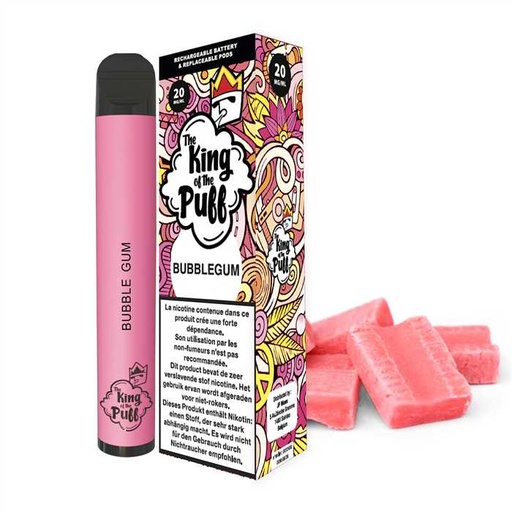 [56160] King of The Puff Bubble Gum 20mg