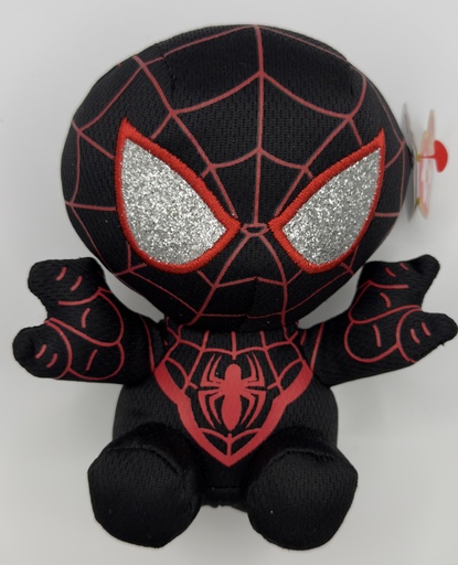 Marvel - Peluche TY Spider Man miles morales 14cm
