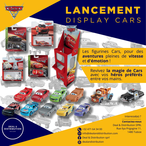 [A1902070] Display 96 véhicules Cars Silo