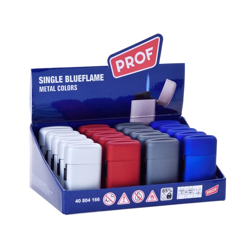 [40804166] Prof capsule met/rub single blue flame x20