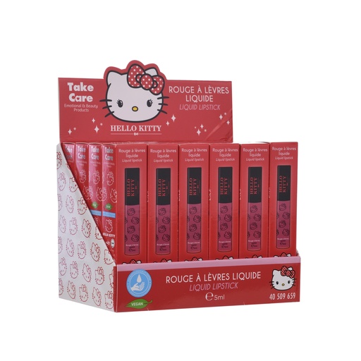 [40509659] Liquid Lipstick Hello Kitty Roze x24