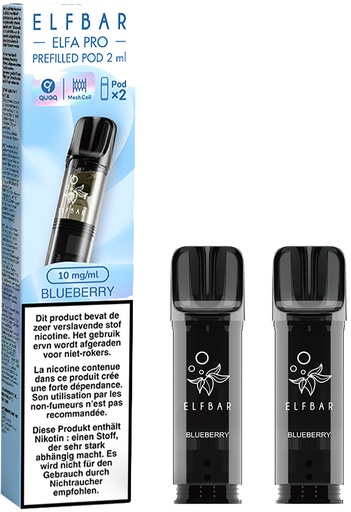 [70159] ELFA PRO BLUEBERRY10MG (2 PODS) 24A