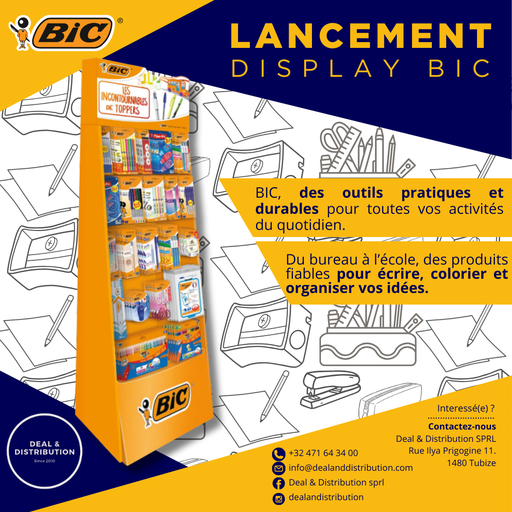 [521675] Display Bic Combi BTS