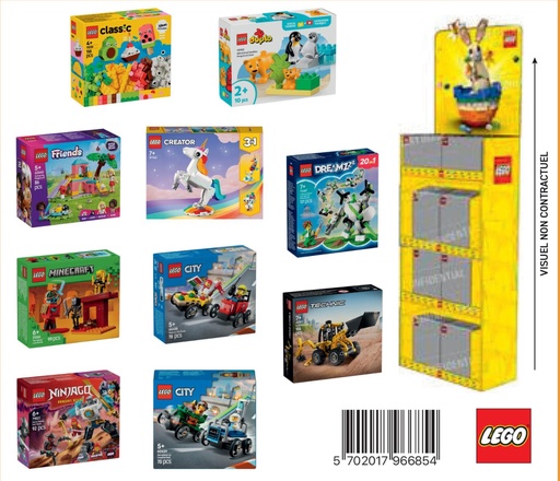 [A2501989] Lego DISPLAY 40 MULTIGAMMES LEGO 2025 A2501989