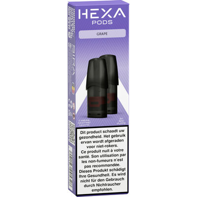 [070229] HEXA SIRA PODS GRAPE 0MG (2PCES) 24A