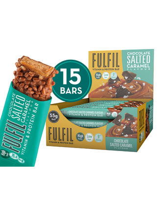 [044849] FULFIL Salted Caramel Vitamin & Protein Bar 55gr