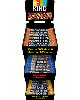 [075294] DISPLAY CD BE KIND PROTEINBARS 3VAR