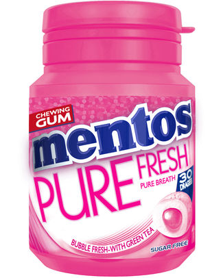 [025079] Mentos Gum Pure Fresh Bubblefresh Bottle
