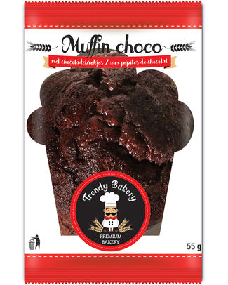 [007959] Muffin double choco 55gr