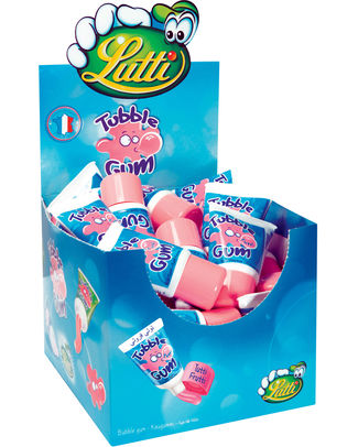 [036320] LUTTI TUBBLE GUM TUTTI FRUTTI 35GR