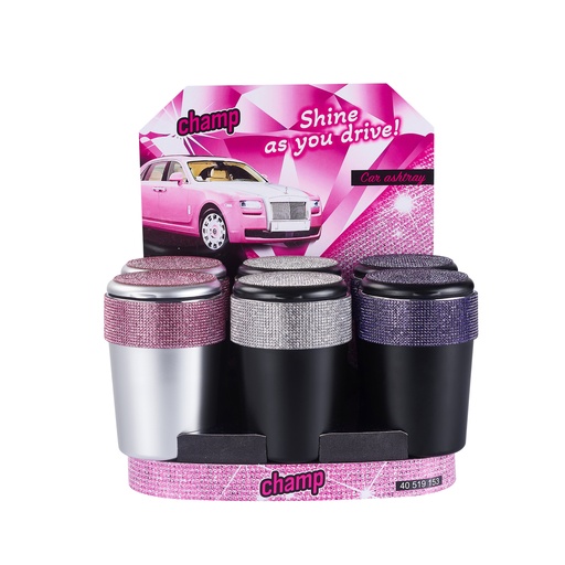 [40519153] CAR ASHTRAY LED BLING BLING
