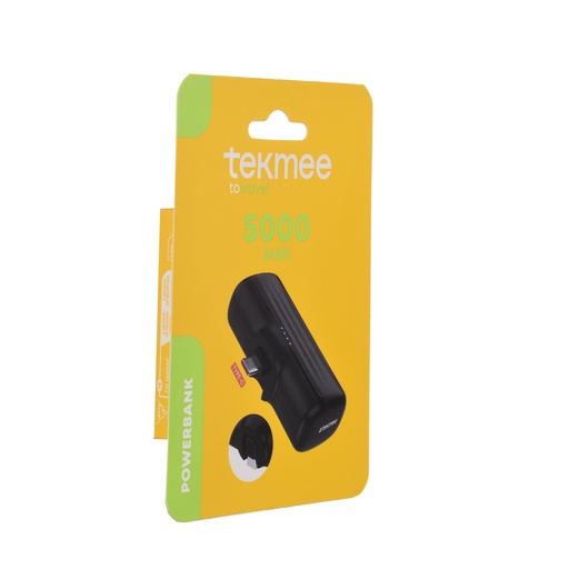 [40430364] TEKMEE 5000MAH TYPE C PLUG-IN POWERBANK