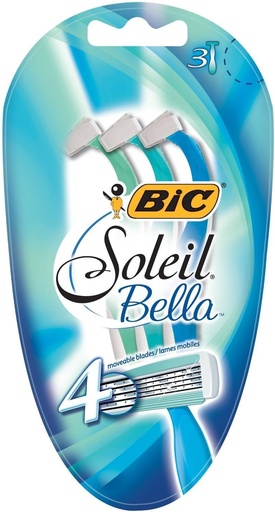 [192272] BIC BLISTER RASOIR SOLEIL BELLA 3-PACK