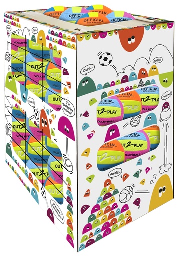 DISPLAY MIX 50 BALLONS XL