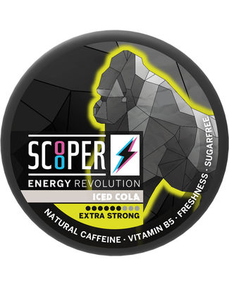 [172181] POUCHES CAFEINE 80MG EXTRA STRONG ICED COLA 12 PCES