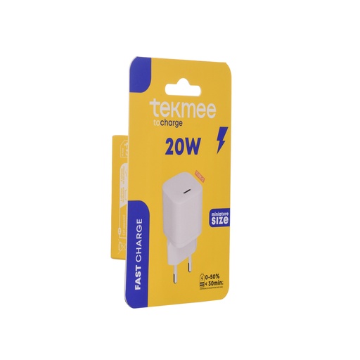 TEKMEE MINI SQUARE 20W FAST WALL CHARGE