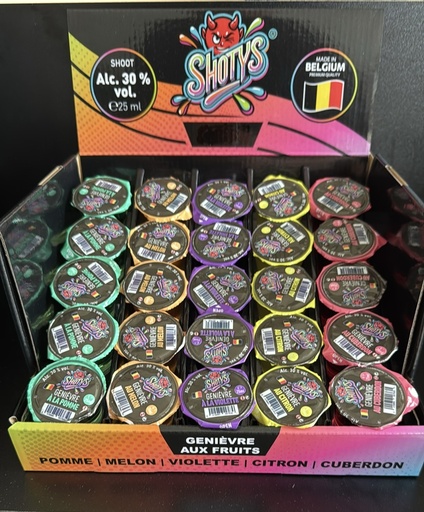 SHOTYS GENIEVRE DISPLAY